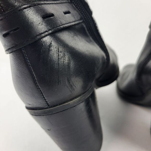 Naturalizer Kamora Women's Knee High Boots Black Faux Leather 7.5W Wide Calf - Picture 8 of 16